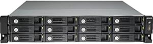 QNAP TVS-1271U-RP-i5-16G 2U 12-Bay iSCSI NAS Server — main product image