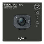 Logitech StreamCam Plus Webcam - Graphite Bundle