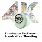 Truely Dual-Lens Mini Thumb Action Camera with 4K Touchscreen