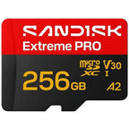 SanDisk Extreme PRO 256GB microSDXC Card and Reader Bundle