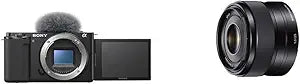 Sony ZV-E10 Alpha Vlog Camera + 35mm f/1.8 Lens — main product image