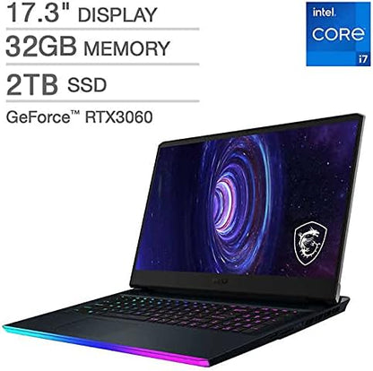 MSI GE76 Raider Gaming Laptop i7 RTX 3060 144Hz