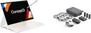 Acer ConceptD 3 Ezel i7 Creator Laptop & DJI Mavic Mini Drone Combo