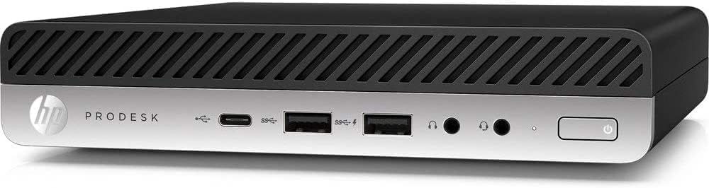 HP EliteDesk 800 G4 Mini PC: i5, 16GB RAM, 512GB SSD, Win 11 Pro (Renewed)