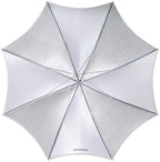 Westcott 2002 43-Inch Soft Silver Collapsible Umbrella