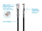 Monoprice 134622 Cat6 SlimRun Ethernet Patch Cable 25ft