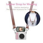 NKVADZBSFEP Retro Thumb-Sized Mini Vlog Camera with Flip Screen