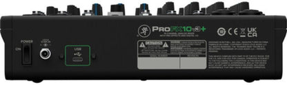 Mackie ProFX6v3+ 6-Channel Analog Mixer USB Bluetooth Bundle