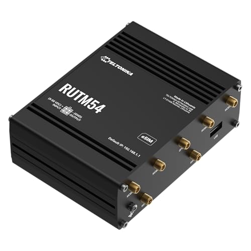 Teltonika RUTM54 Industrial 5G Cellular Router — main product image