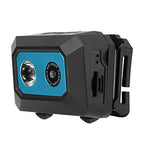 Yechiry Head-Mounted 1080P Action Camera with LED Light
