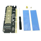 CFNXKTWBR PCIe x16 to M.2 NVMe SSD Adapter Card with LED