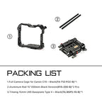 Tilta TA-T12-A-B Canon C70 Lightweight Kit Black
