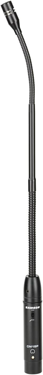 Samson SACM15P Gooseneck Podium Microphone Black