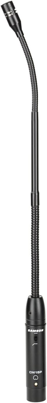 Samson SACM15P Gooseneck Podium Microphone Black