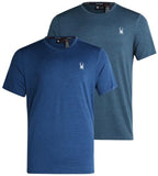 Spyder Athletic Men's T-Shirt 2-Pack, Dry Fit Performance Tee