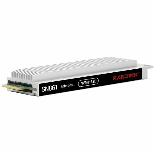 SanDisk Enterprise SN861 3.84TB PCIe Gen5 NVMe SSD — main product image