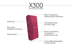 Logitech 984-000392 X300 Mobile Wireless Speaker
