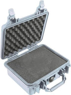 Pelican 1200-000-180 Case With Foam (Silver)