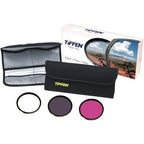 Tiffen 67DFK3 Deluxe Lens Filter Kit