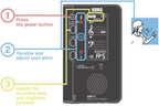 Korg VPT-1 Vocal Pitch Trainer Tuner Silber