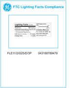 GE 78947 Energy Smart 11-Watt CFL G25 Bulb 3-Pack