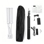 Wisoqu 4-Arm Gooseneck LED Video Fill Light Kit