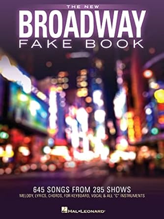 Hal Leonard The New Broadway Fake Book — main product image