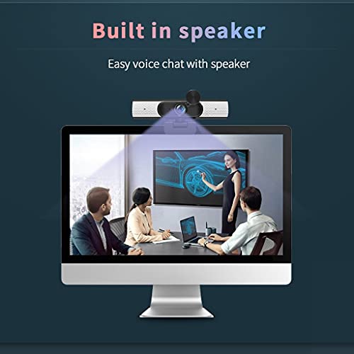 DDYYDS 1080P Webcam with Privacy Cover and Built-In Speaker — main product image