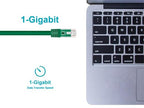 Monoprice 111238 Flexboot Cat5e Ethernet Patch Cable Green