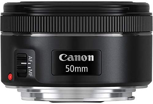 Canon EF 50mm f/1.8 STM Portrait & Travel Lens Kit Renewed