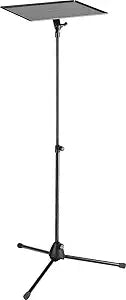 K&M 12155.000.55 Laptop Projector Stand Tripod Black — main product image