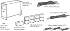 Bose 350664-1110 Acoustimass 10 Series IV Home Theater System