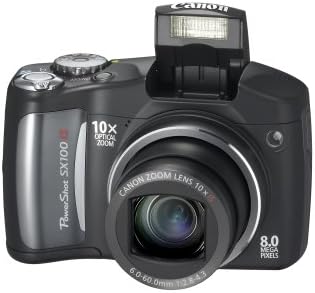 Canon PowerShot SX100IS 8MP 10x Zoom Camera Renewed