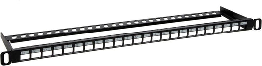 Monoprice 143543 24-Port Blank Keystone UTP Patch Panel