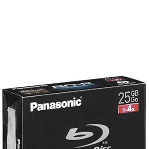 Panasonic BD-R 4x 25GB Blu-ray Discs 5-Pack — main product image