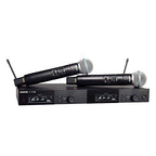 Shure SLXD24D/B58 Dual Wireless Mic System - BETA 58A, G58 Band