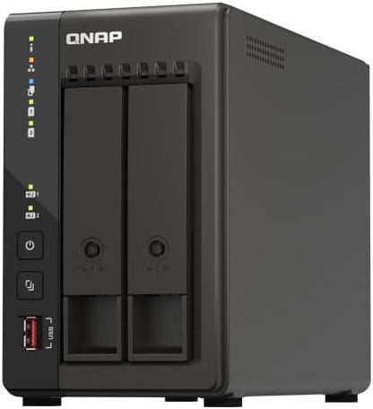 QNAP TS-253E-8G 2-Bay 2.5GbE Quad-Core NAS