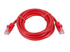 Monoprice 111388 Flexboot Cat5e Ethernet Patch Cable 7ft Red