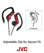 JVC HAEBR80B Black Sports Clip Headphones