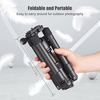 Qiilu Aluminum Alloy Desktop Tripod with 360° Ball Head