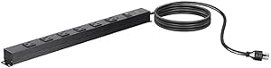 Monoprice 135097 6-Outlet Metal Surge Protector Power Strip