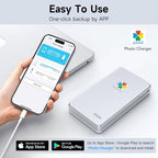 iDiskk 1TB Portable External Hard Drive for Phone and Computer