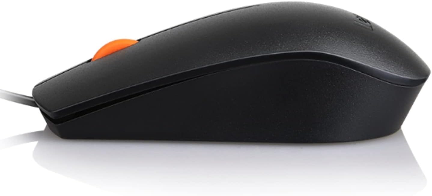 Lenovo GX30M39704 USB Mouse: Wired, Optical, Ambidextrous Design