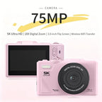 Yoidesu 5K Digital Vlogging Camera with Flip Screen