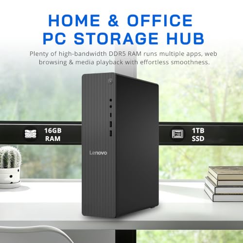 Lenovo IdeaCentre Tower 8 AMD Ryzen 7 Desktop PC (Renewed) — main product image