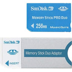 SanDisk SDMSPD-256-A10 256MB MemoryStick Pro Duo