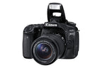 Canon EOS 80D Digital SLR Kit 18-55mm STM Lens (Renewed)
