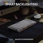 Logitech MX Mechanical Mini Mac Wireless Keyboard Quiet Keys