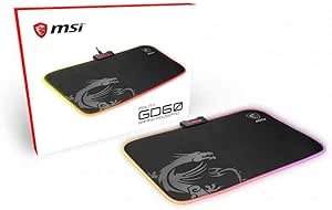 MSI J02-VXXXXX5-D22 Agility GD60 RGB Gaming Mouse Pad — main product image