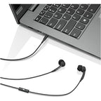 Lenovo GXD0S50936 100 Black In-Ear Headphones with Mic